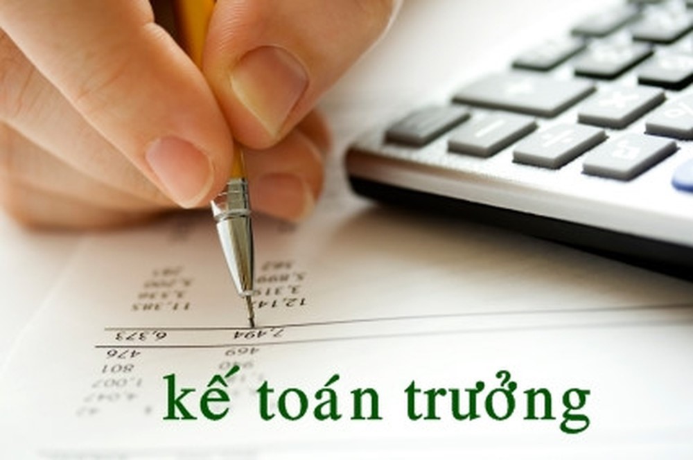 DỊCH VỤ KẾ TOÁN TRƯỞNG